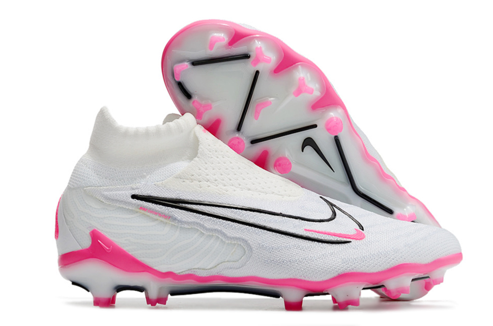 Nike Phantom GX Elite DF FG blanco negro rosa